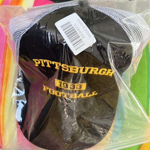 NWT Pittsburgh 1933 Football hat Mesh Adjustable Embroidered Baseball Cap - Picture 7 of 7